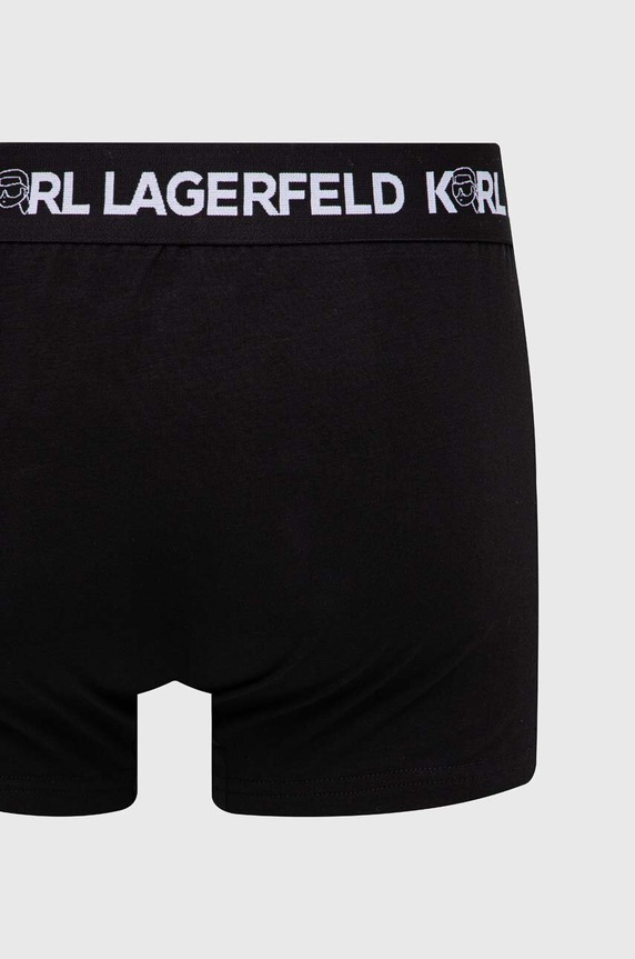 Boxerky Karl Lagerfeld 3-pack 236M2100 černá