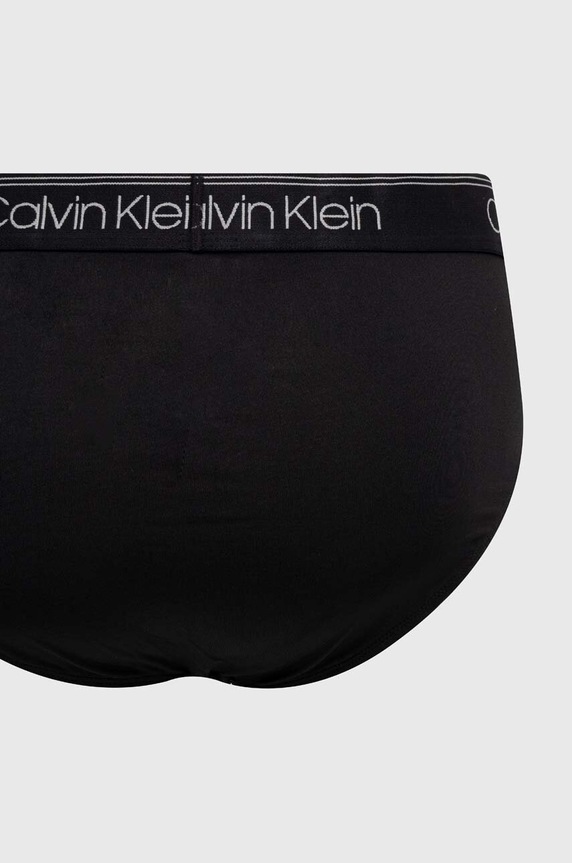Odzież Calvin Klein Underwear slipy 3-pack 000NB2568A czarny