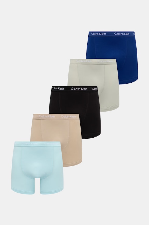 Calvin Klein Underwear testhezálló boxeralsó férfi 5-ös csomag kék 000NB2877A