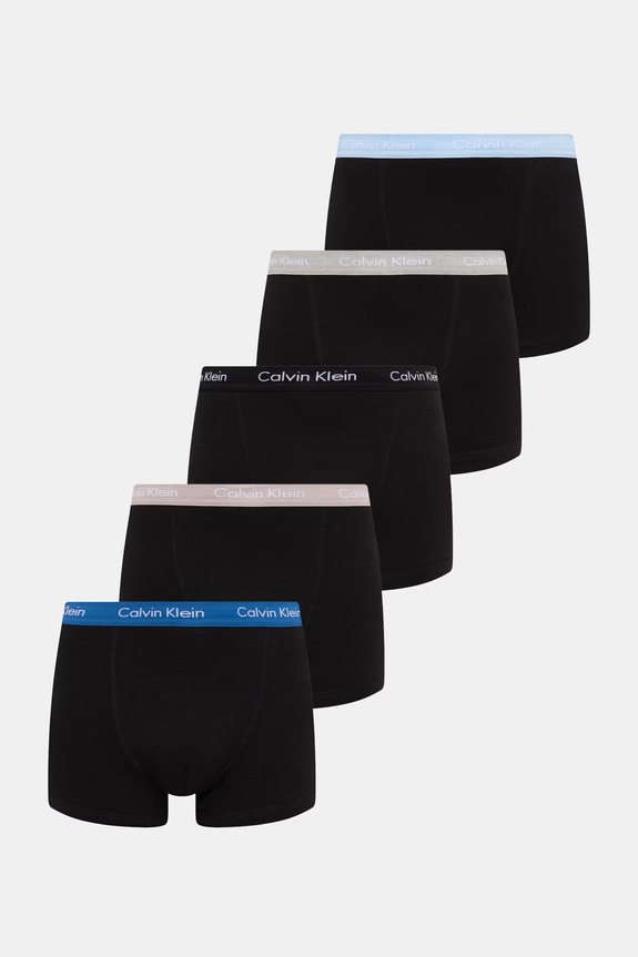 Calvin Klein Underwear testhezálló boxeralsó férfi 5-ös csomag fekete 000NB2877A