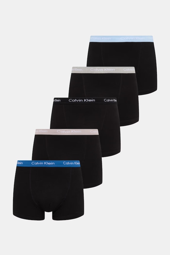 Calvin Klein Underwear testhezálló boxeralsó férfi 5-ös csomag fekete 000NB2877A
