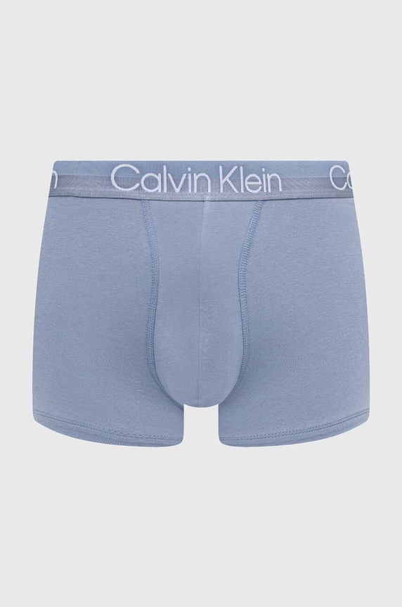 Ρούχα Μποξεράκια Calvin Klein Underwear 3-pack 000NB2970A μπλε