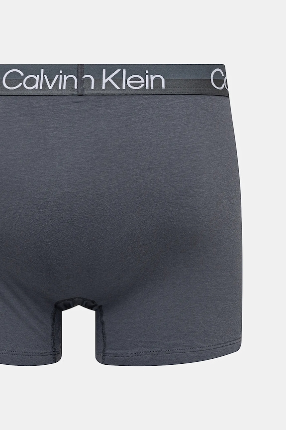 Boxerky Calvin Klein Underwear 3-pak 000NB2971A sivá