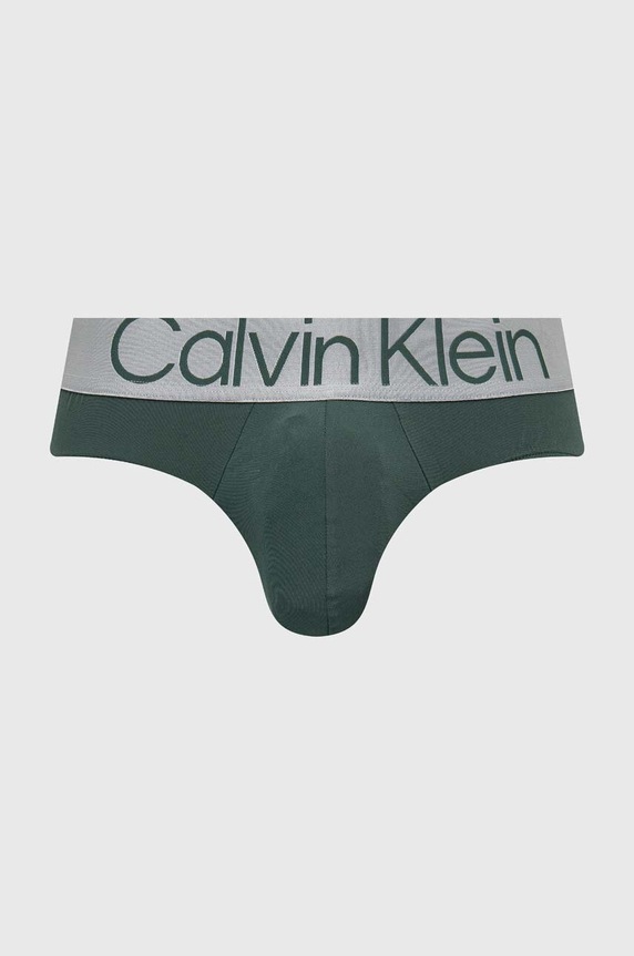 Calvin Klein Underwear slipy 3-pack 000NB3073A zielony AW24