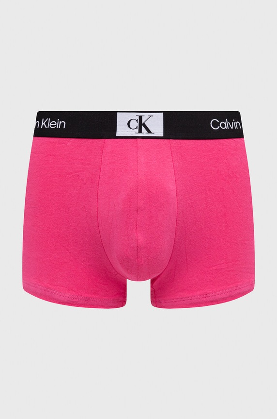 Bokserice Calvin Klein Underwear 3-pack 000NB3528A roza AW23