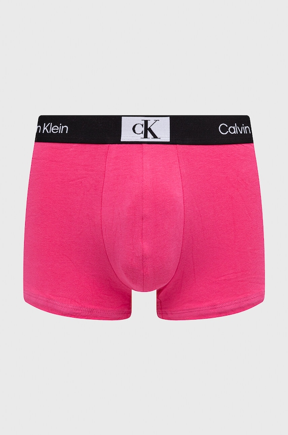 Bokserice Calvin Klein Underwear 3-pack 000NB3528A roza AW23