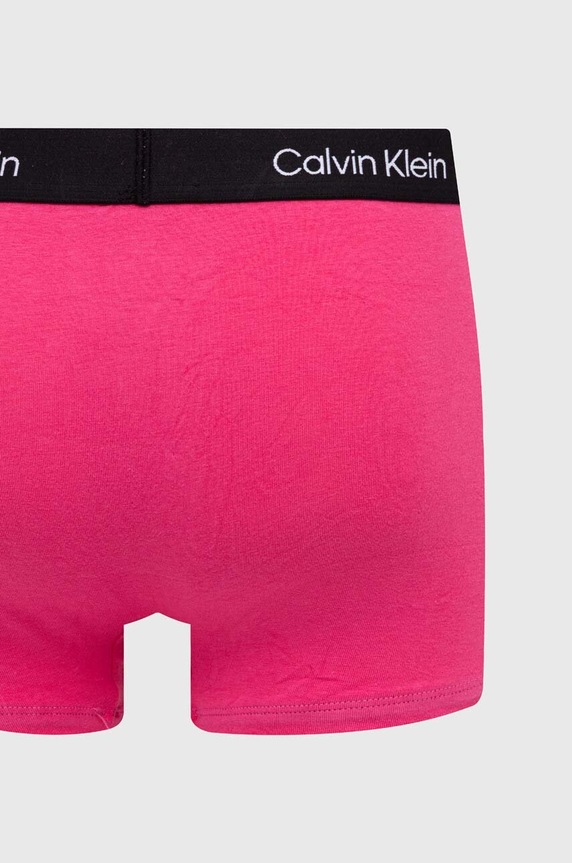 Bokserice Calvin Klein Underwear 3-pack 000NB3528A roza