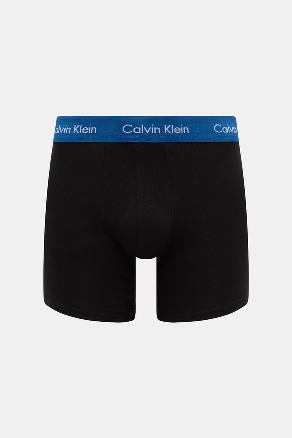 Calvin Klein Underwear boxerky pánske bavlnené s elastanom 5-pak 000NB3794A čierna SS26