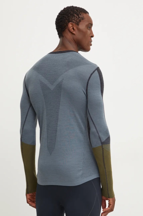 Funkční triko s dlouhým rukávem Smartwool Intraknit Thermal Merino SW016453 šedá AW25