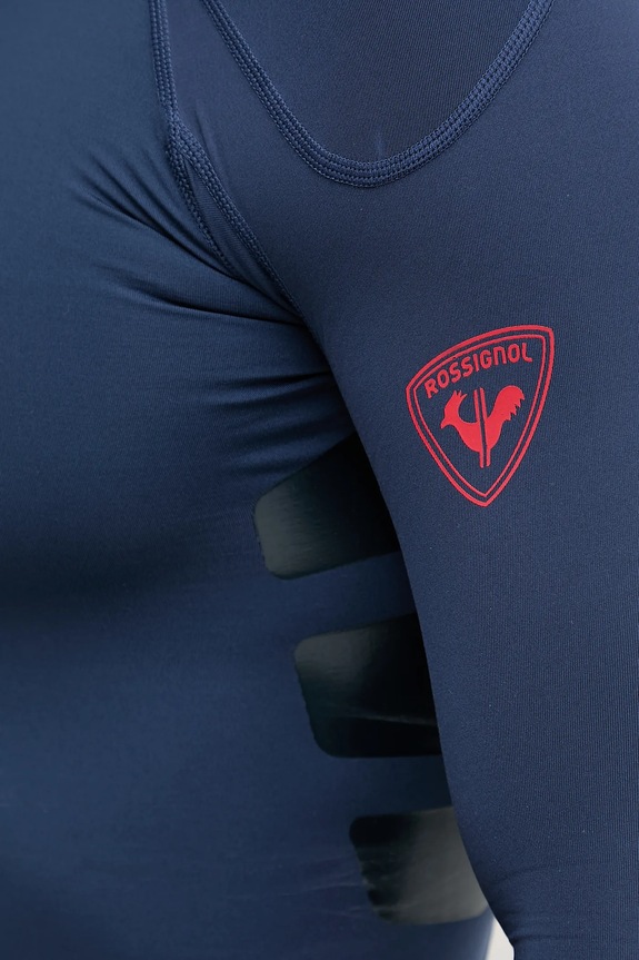 Funkčné tričko s dlhým rukávom Rossignol Infini Compression Race tmavomodrá RLMML17