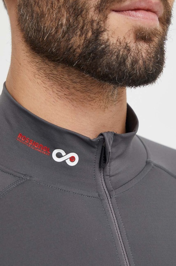 Rossignol longsleeve funkcyjny Infini Compression Race szary RLMML17