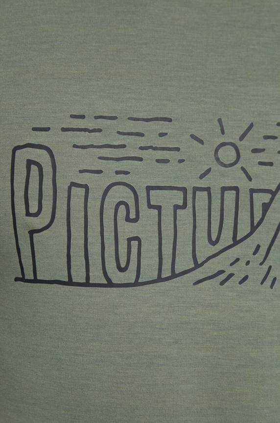 Picture longsleeve funkcyjny Nangha MTS1072 zielony
