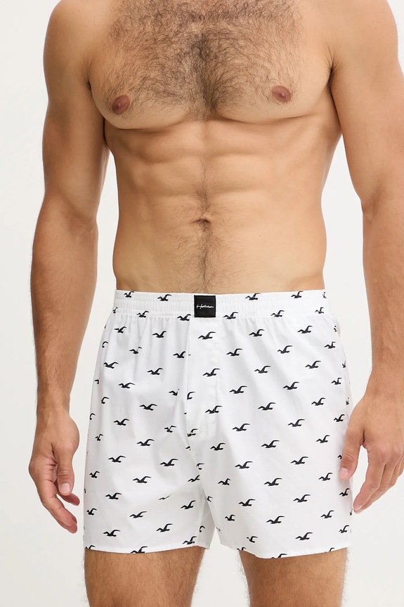 Hollister Co. boxeri de bumbac 5-pack KI314.3520.108 negru