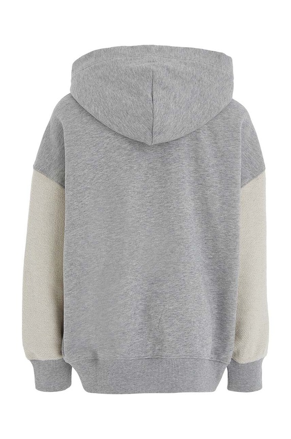 Αγορίστικα Παιδική βαμβακερή μπλούζα Tommy Hilfiger KB0KB08298.128.176.9BYX γκρί