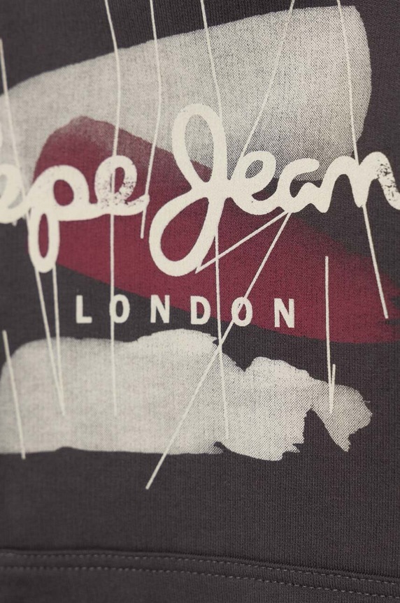 Băieți Pepe Jeans hanorac de bumbac pentru copii PB581535 gri