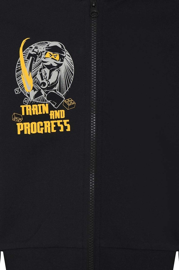 Αγορίστικα Παιδική βαμβακερή μπλούζα Lego 12010934 μαύρο