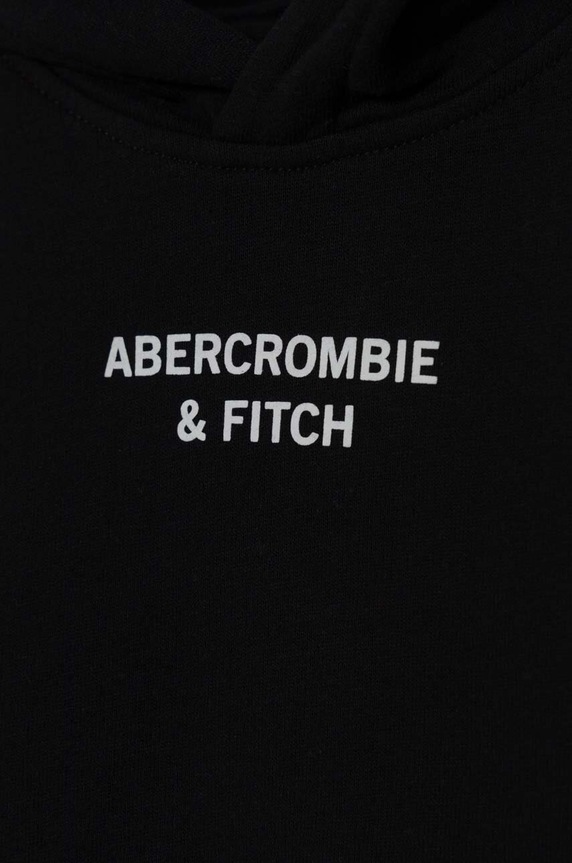 CHLAPEC Dětská mikina Abercrombie & Fitch KI222.3147 černá
