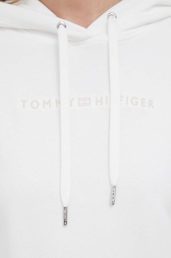 Tommy Hilfiger bluza bawełniana WW0WW38856 biały