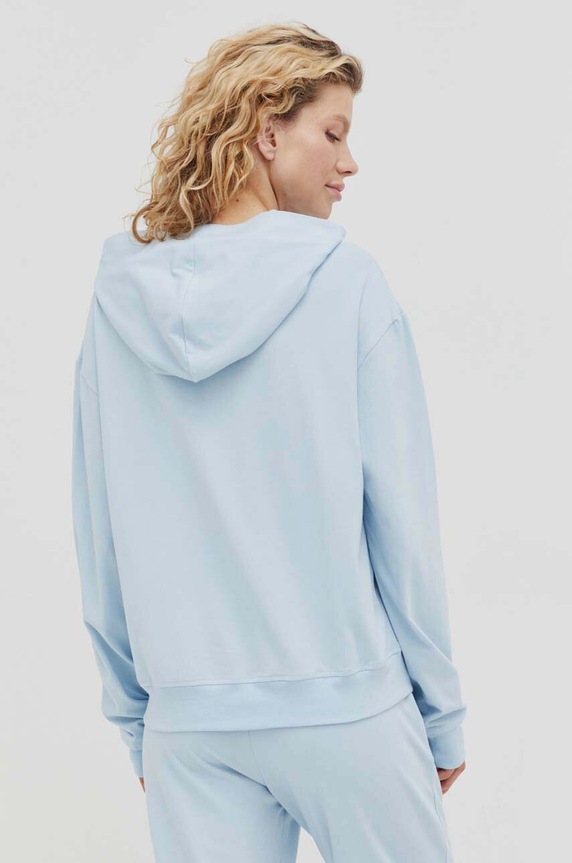 Odzież HUGO bluza lounge SHUFFLE_HOODIE 50490594 niebieski