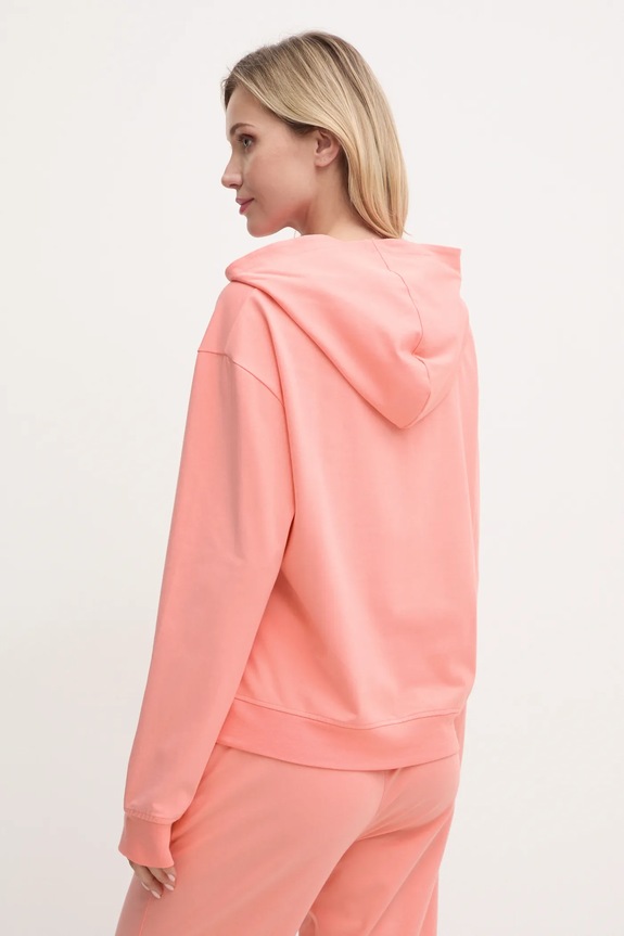 Oblečenie Mikina s kapucňou HUGO SHUFFLE_HOODIE 50490594 oranžová