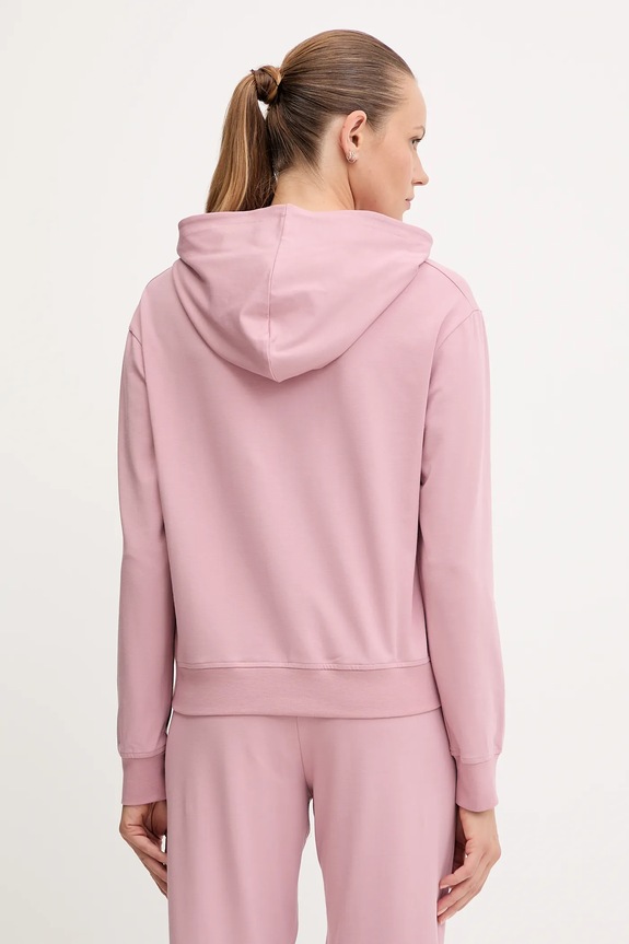 Oblečenie Mikina s kapucňou HUGO SHUFFLE_HOODIE 50490594 ružová