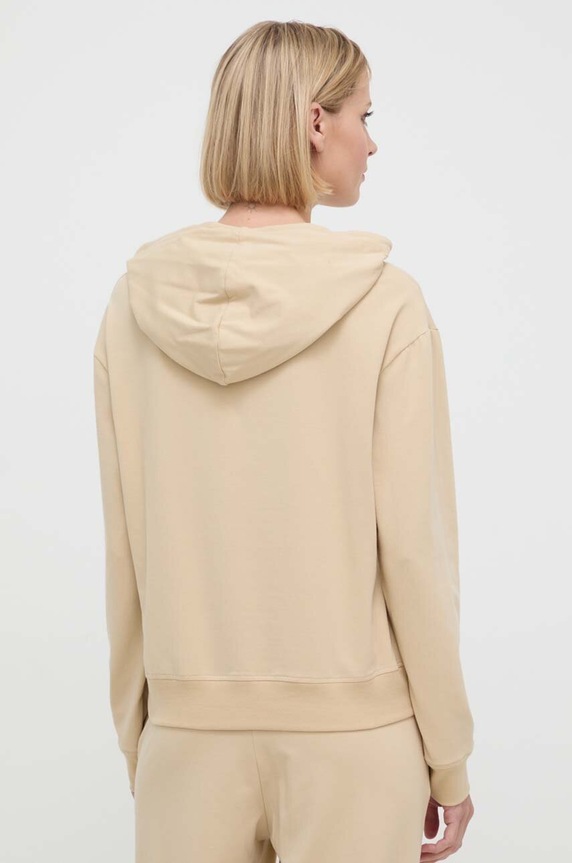 Odzież HUGO bluza lounge SHUFFLE_HOODIE 50490594 beżowy
