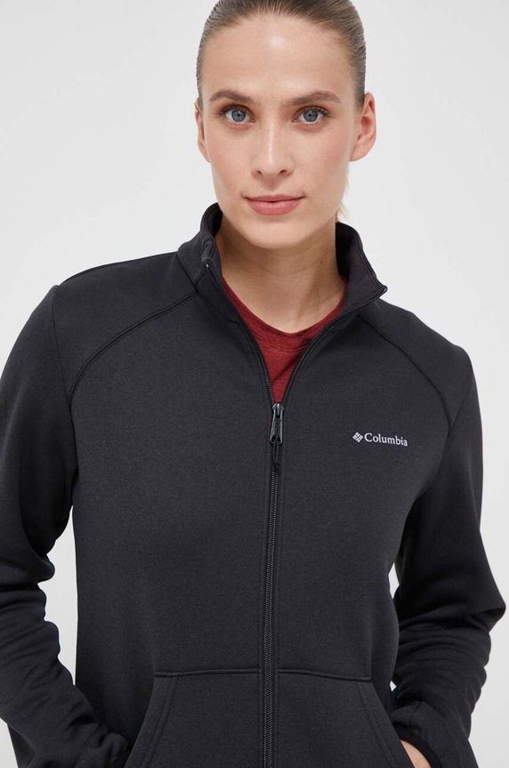 Columbia sportos pulóver Col Hike Tech sima fekete 2051653