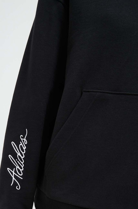 adidas pamut melegítőfelső IJ8774 fekete