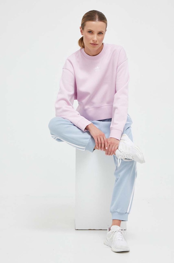 Mikina adidas Originals IJ9771 růžová AW23