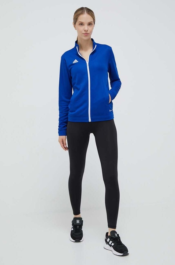 Pulover za vadbo adidas Performance Entrada 22 HG6293 modra AW23