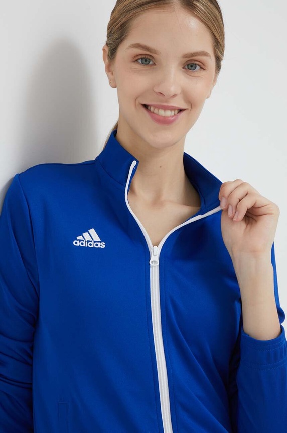 Pulover za vadbo adidas Performance Entrada 22 modra HG6293