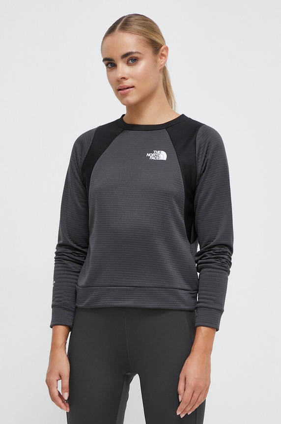 Sportska dukserica The North Face Mountain Athletics bez kapuljače crna NF0A856AMN81