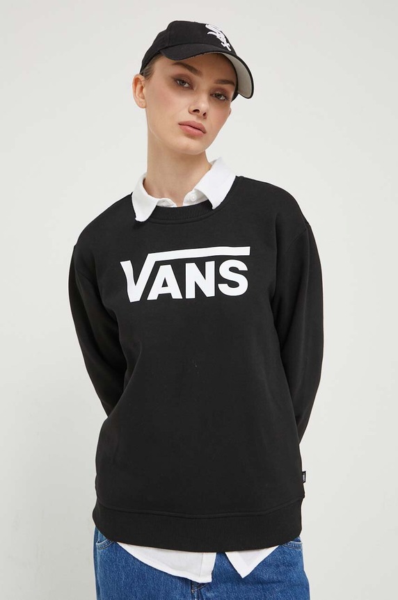 Dukserica Vans VN000A5QBLK1 crna SS25