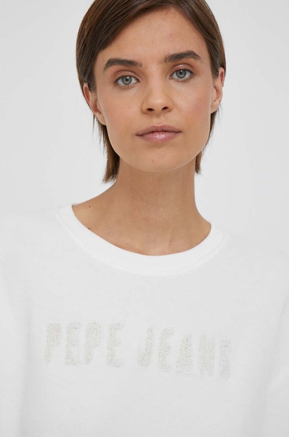 Pepe Jeans felső Cacey bézs PL581370.808