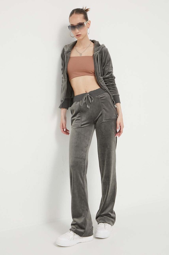 Juicy Couture bluza Robertson JCAP176EU.378 szary SS24