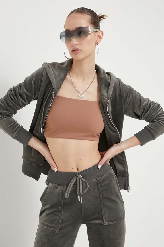 Juicy Couture bluza Robertson szary JCAP176EU.378