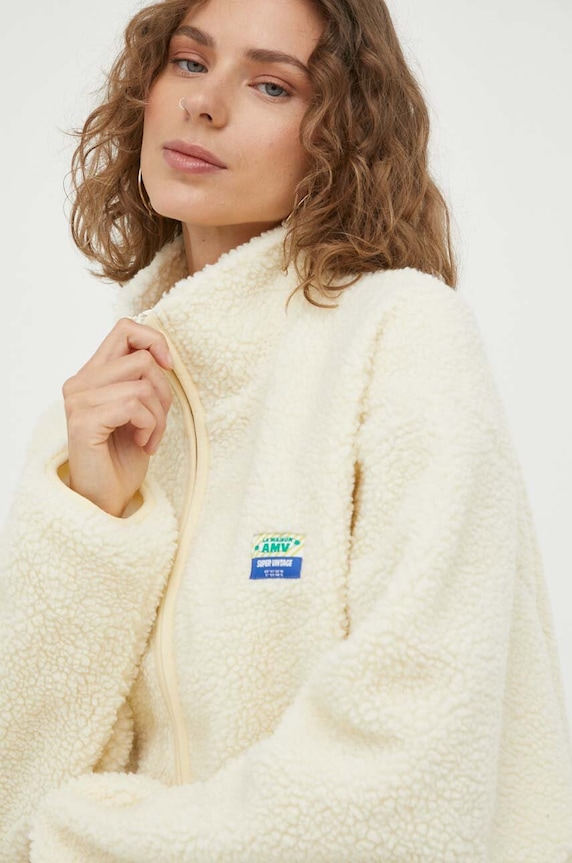 American Vintage bluza VESTE ML beżowy HOK16CH23