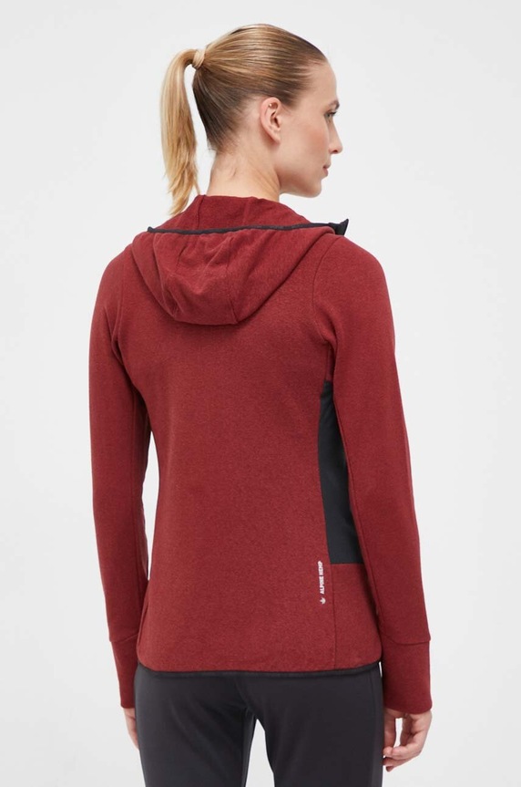 Ruházat Salewa sportos pulóver Lavaredo Hemp Hooded 00.0000028238 burgundia