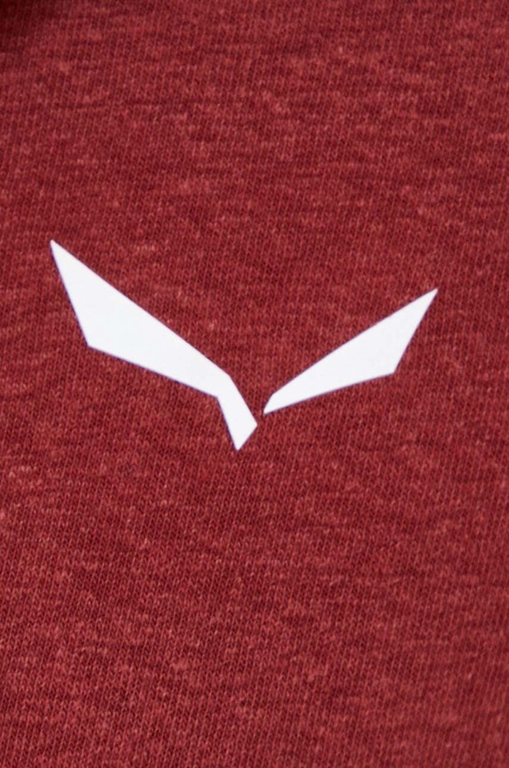 Salewa sportos pulóver Lavaredo Hemp Hooded 00.0000028238 burgundia