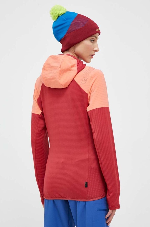 Ruházat LA Sportiva sportos pulóver Session Tech Hoody M36323403 piros