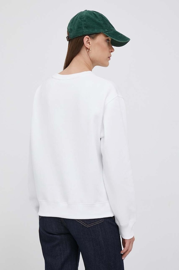 Odzież Tommy Hilfiger bluza WW0WW39791 biały
