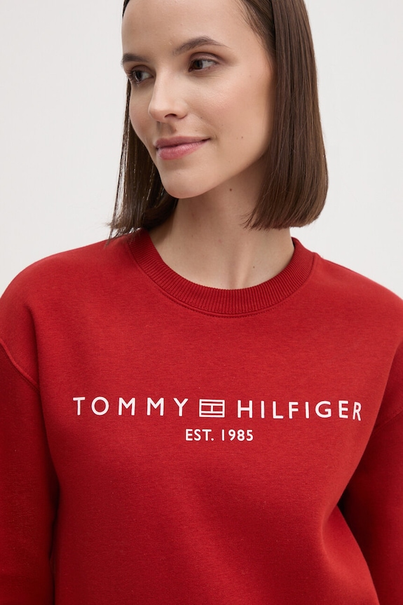 Tommy Hilfiger bluză rosu WW0WW39791