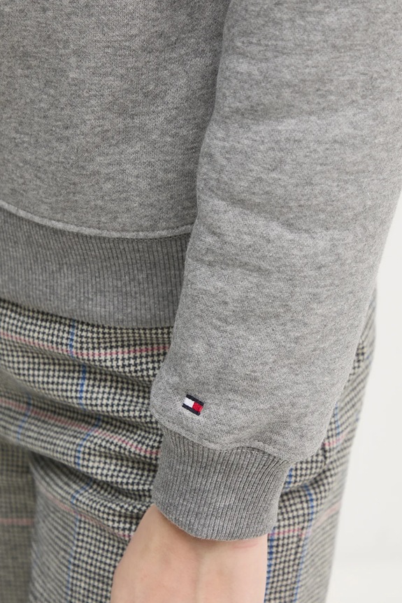 Mikina Tommy Hilfiger WW0WW39791 sivá