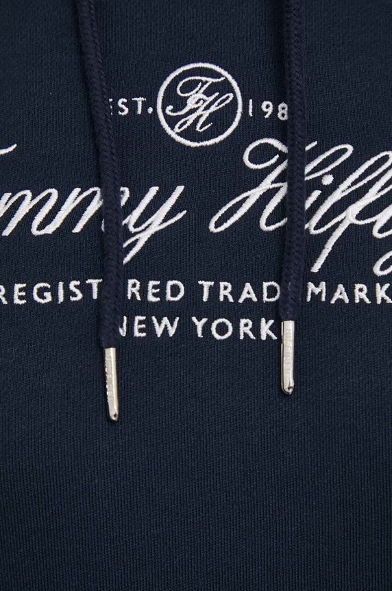 Tommy Hilfiger bluza bawełniana WW0WW40291 granatowy