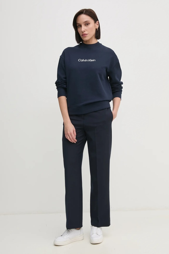 Calvin Klein bluza bawełniana K20K205450 granatowy AA00