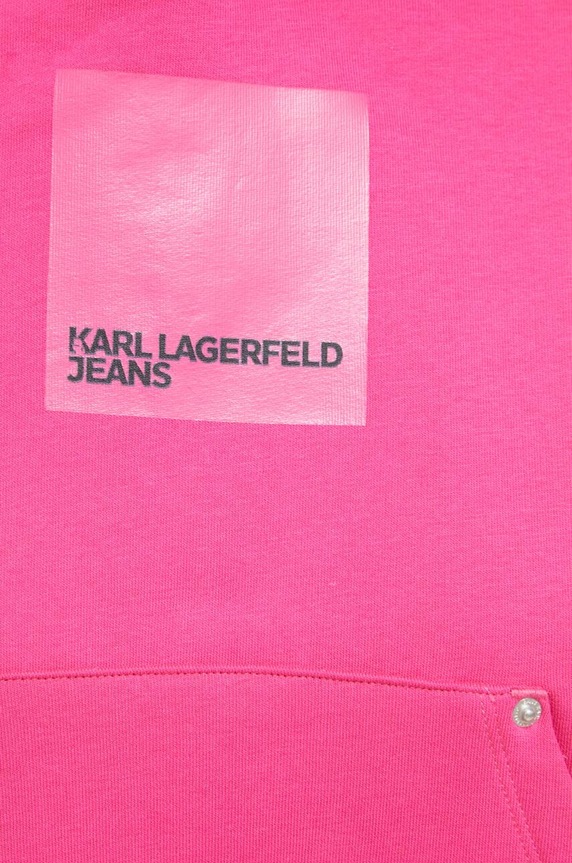 Μπλούζα Karl Lagerfeld Jeans 236J1801 ροζ