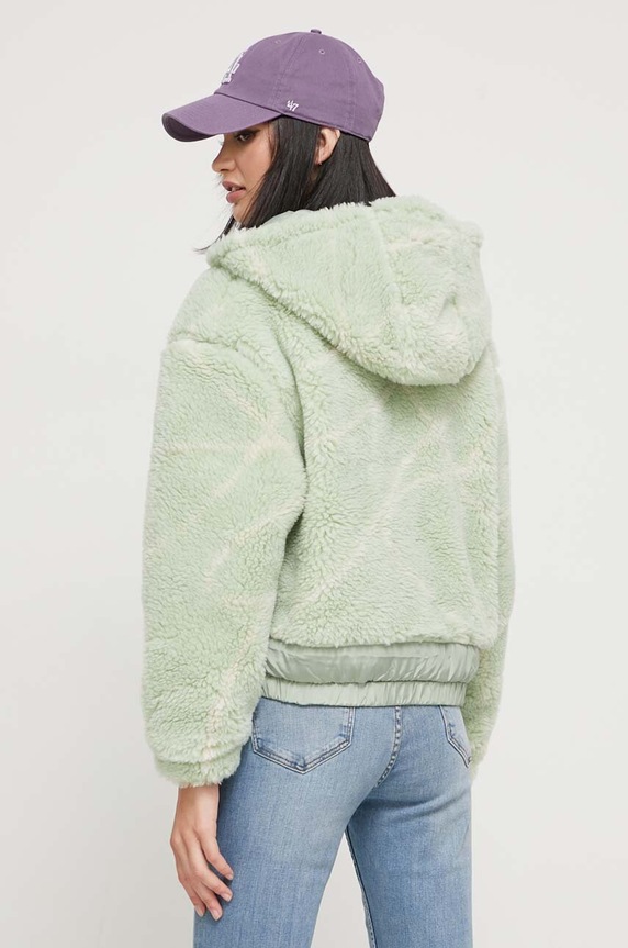 Odjeća Jakna s dodatkom vune On Vacation OVC.LJ03 zelena