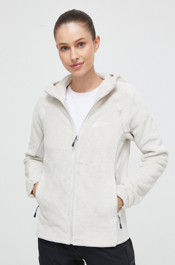 Αθλητική μπλούζα Jack Wolfskin Rotwand γκρί 1710742