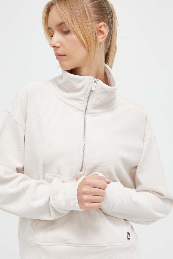 Mikina Dkny s elastanom béžová DP3T9414
