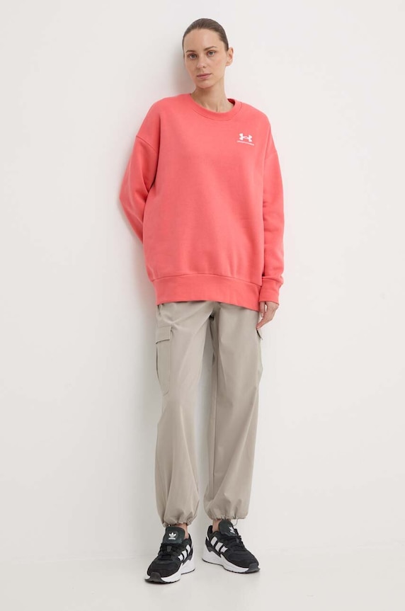 Mikina Under Armour 1379475 oranžová AW25